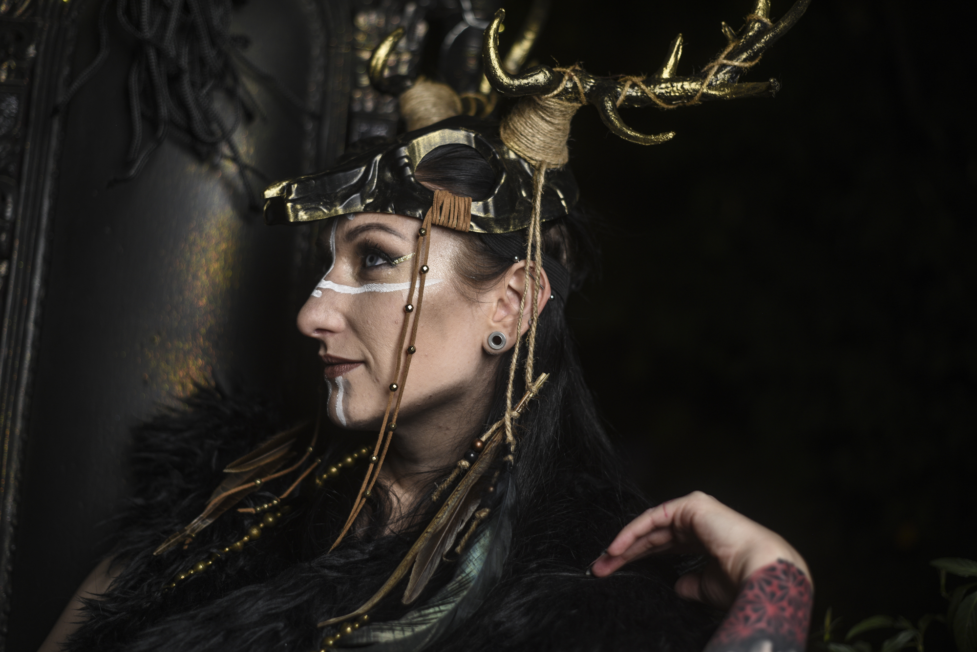 Krampus portrait photography by IMUSTBEDEAD