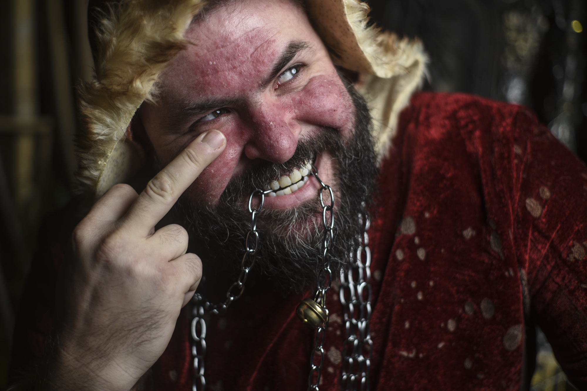 Krampus portrait photography by IMUSTBEDEAD