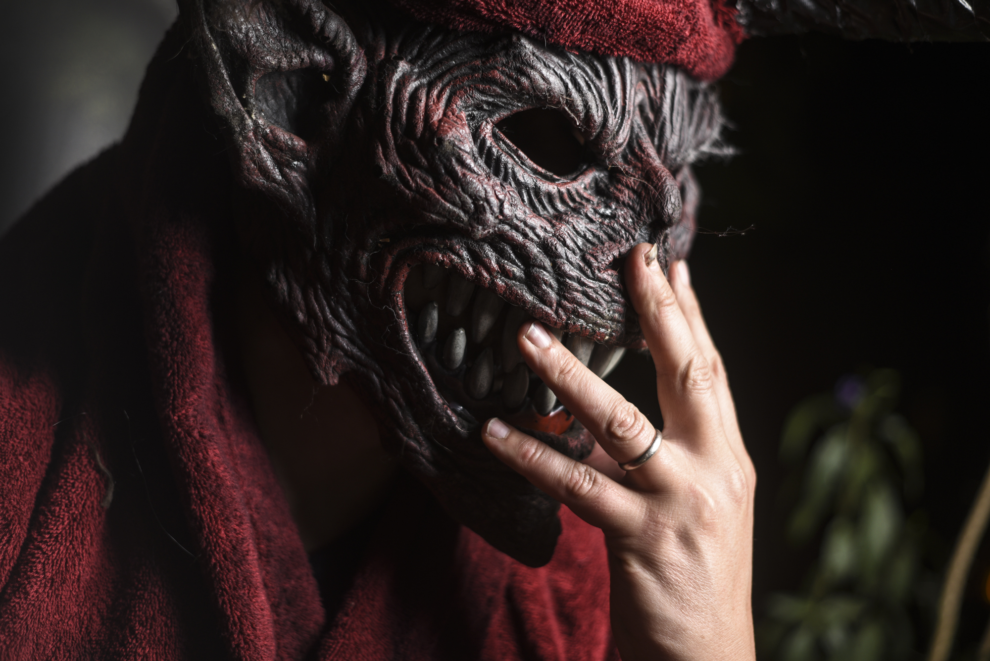 Krampus portrait photography by IMUSTBEDEAD